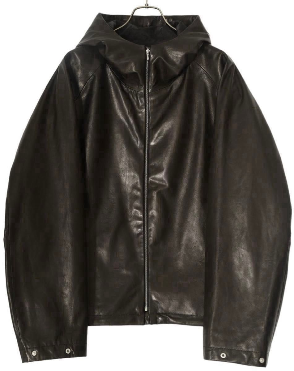 stein LEATHER HOODED SHORT JACKET 24SS|Yahoo!フリマ(旧 stein LEATHER HOODED SHORT JACKET 24SS|Yahoo!フリマ(旧