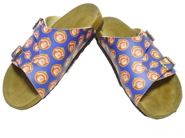 ★レア?パピリオ ビルケンシュトック マナスタッシュ★総柄サンダル チューリッヒ27cm/42メンズPapillio BIRKENSTOCKT MANASTASH