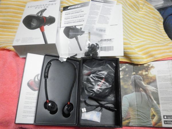 LETTER-PACK PLUS OK Bose SoundSport Pulse wireless headphones as wireless earphones anti drip model