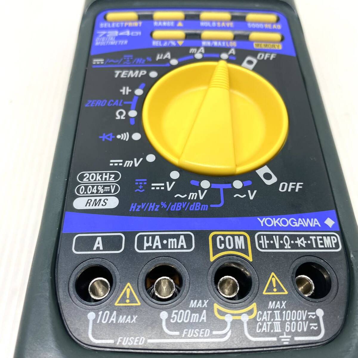 レア 高精度 デジタルマルチメータ YOKOGAWA 734-01 横河電機 レア 高精度 デジタルマルチメータ YOKOGAWA 734-01 横河電機