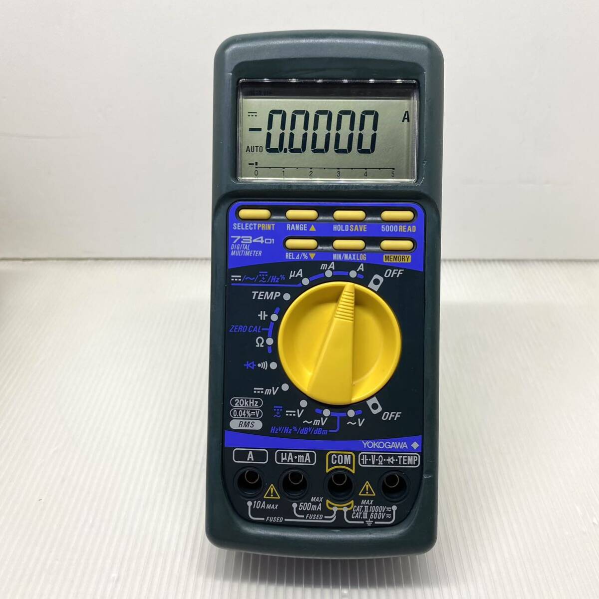 レア 高精度 デジタルマルチメータ YOKOGAWA 734-01 横河電機 レア 高精度 デジタルマルチメータ YOKOGAWA 734-01 横河電機