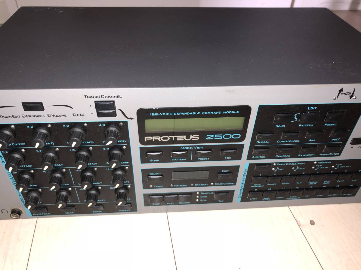 [ rare ] E-MU Proteus 2500 command module valuable sound source audio sound module 