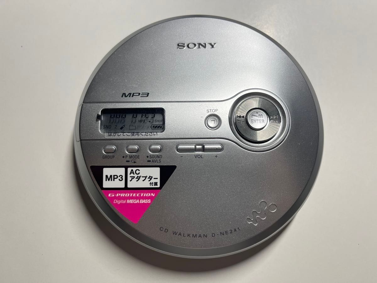 SONY CD WALKMAN ソニー CDウォークマン D-NE241 中古 動作品 SONY CD WALKMAN ソニー CDウォークマン D-NE241 中古 動作品