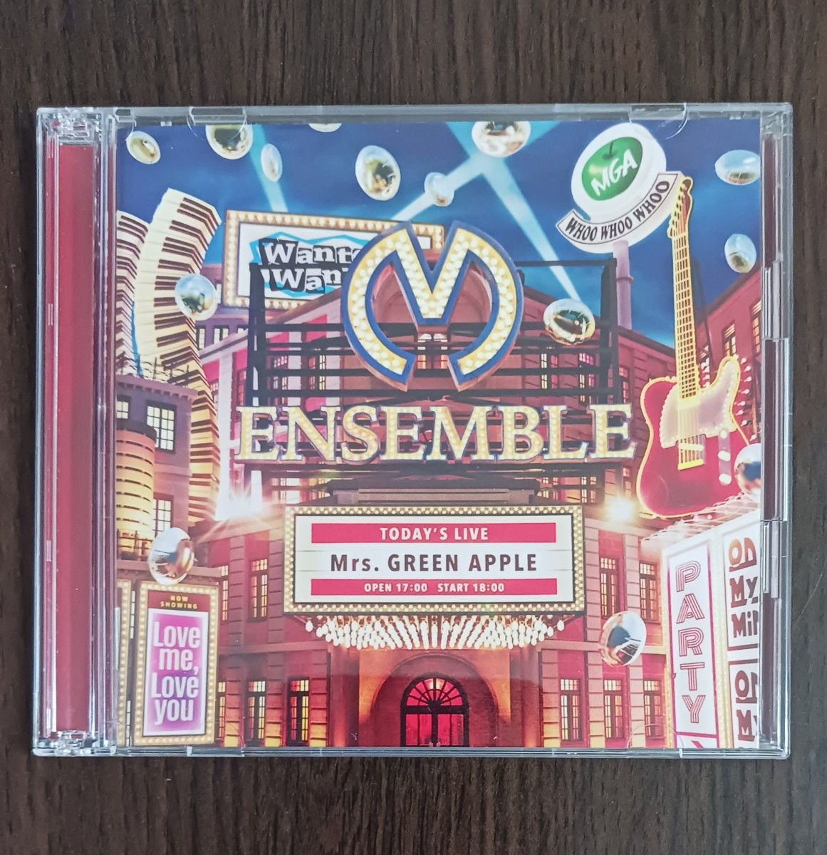 Mrs GREEN APPLE「ENSEMBLE 初回限定盤 CD+DVD 2枚組・歌詞カード Mrs GREEN APPLE「ENSEMBLE 初回限定盤 CD+DVD 2枚組・歌詞カード