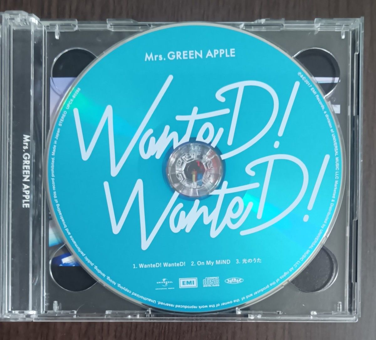 Mrs GREEN APPLE「WanteD WanteD 初回限定盤 CD+DVD 2枚組・歌詞 Mrs GREEN APPLE「WanteD WanteD 初回限定盤 CD+DVD 2枚組・歌詞