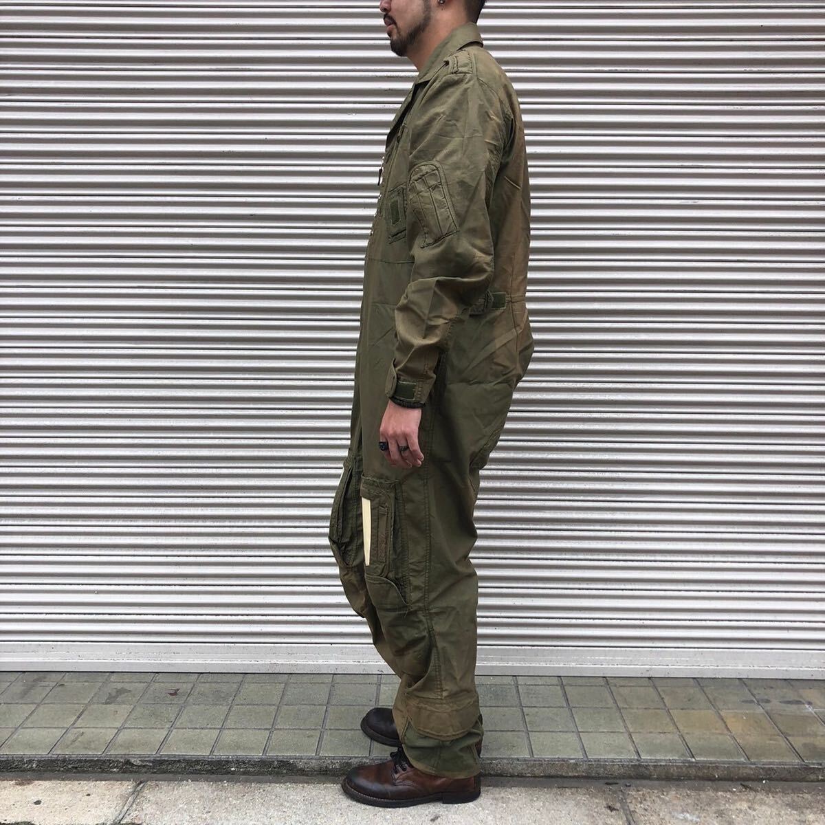 80s イギリス軍実物 ROYAL AIR FORCE RAF フライトスーツ 80s イギリス軍実物 ROYAL AIR FORCE RAF フライトスーツ