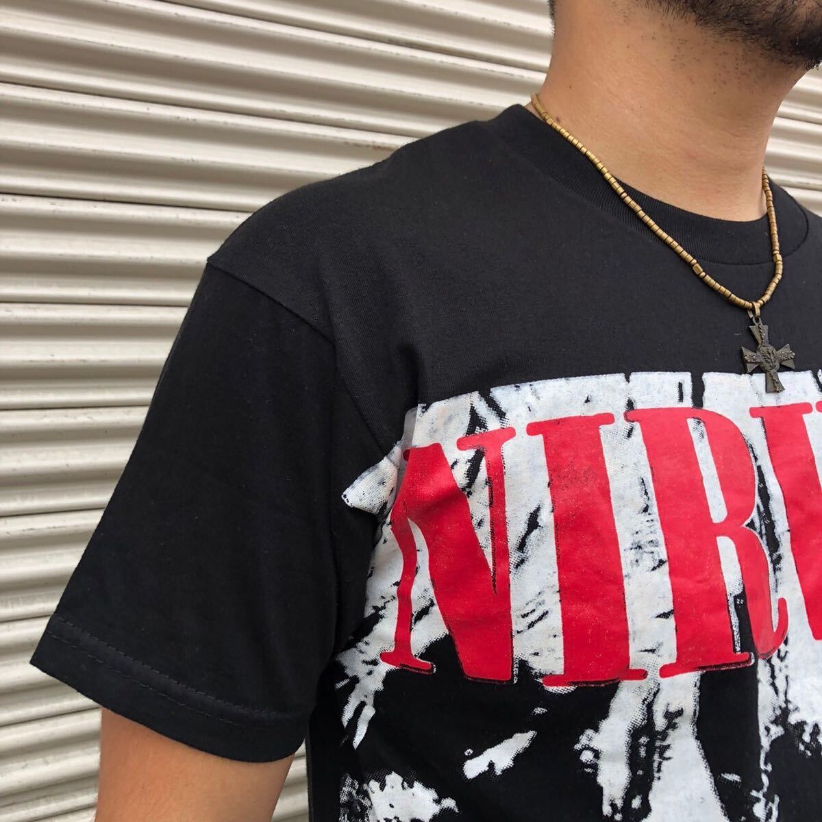 90s 00s G RAGS 72 bootleg NIRVANA プリントTシャツ 半袖 90s 00s G RAGS 72 bootleg NIRVANA プリントTシャツ 半袖