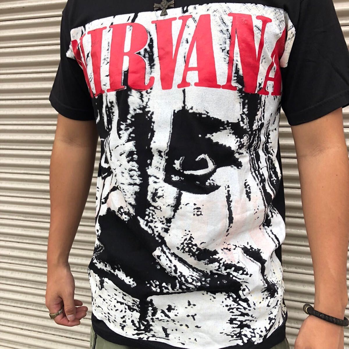 90s 00s G RAGS 72 bootleg NIRVANA プリントTシャツ 半袖 90s 00s G RAGS 72 bootleg NIRVANA プリントTシャツ 半袖
