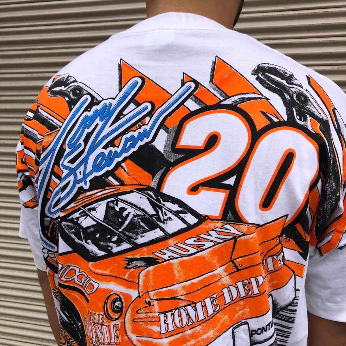 90s G Rags 72 Bootleg Y2K NASCAR ナスカー プリントTシャツ 90s G Rags 72 Bootleg Y2K NASCAR ナスカー プリントTシャツ