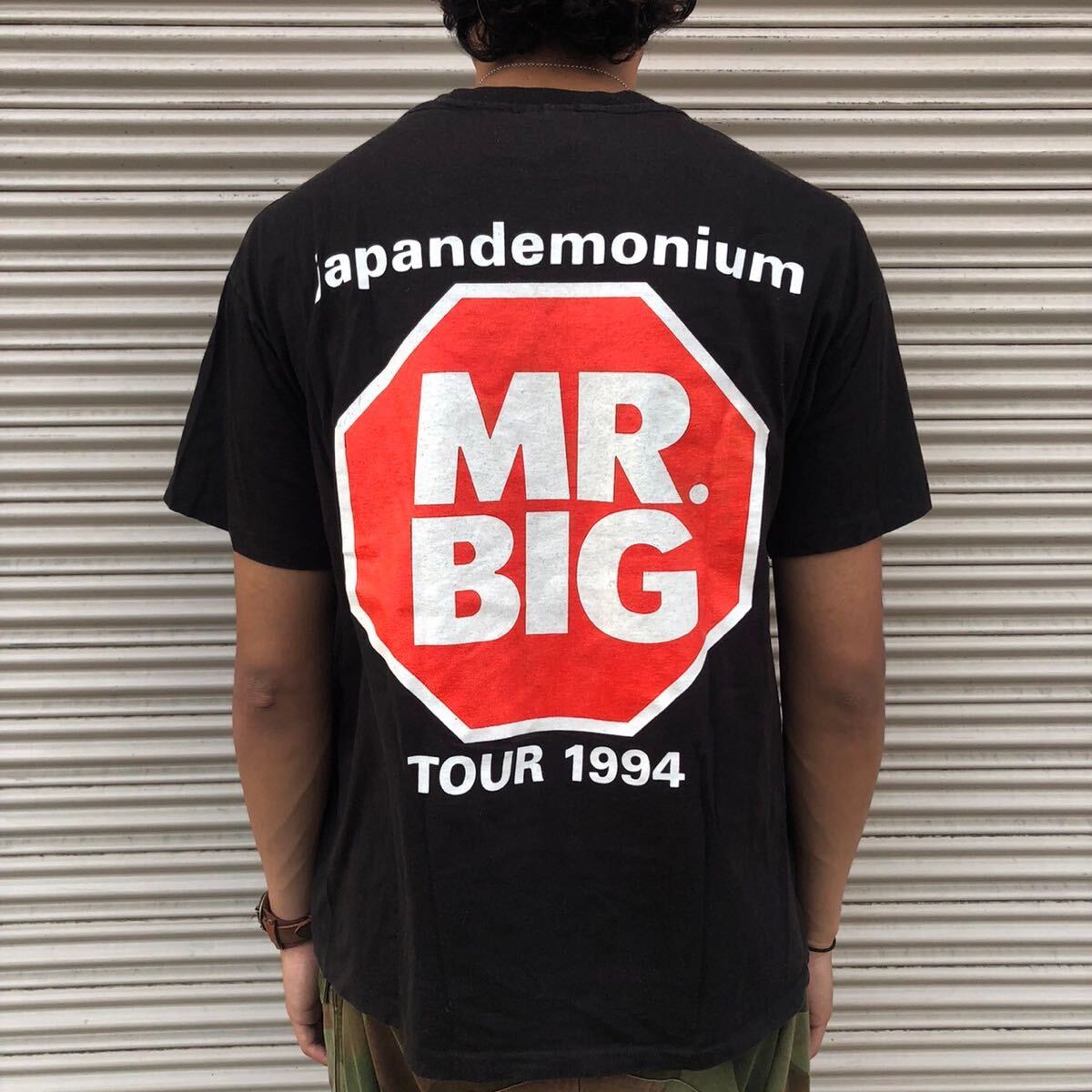 90s USA製 MR BIG T-Shirt 1994 90s ヴィンテージ ツアー バンド 90s USA製 MR BIG T-Shirt 1994 90s ヴィンテージ ツアー バンド