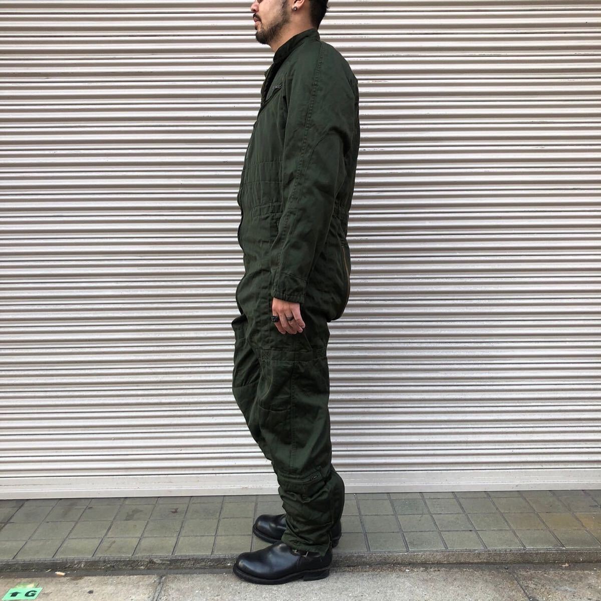 70s French Army フランス軍 実物 ジャンプスーツ つなぎ 70s French Army フランス軍 実物 ジャンプスーツ つなぎ