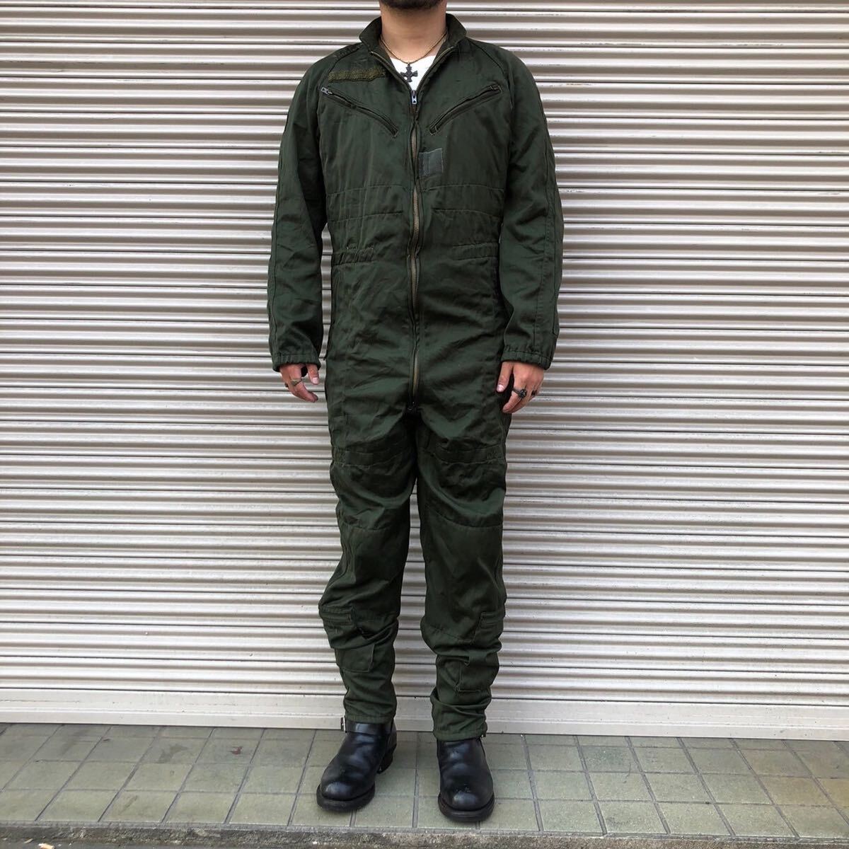 70s French Army フランス軍 実物 ジャンプスーツ つなぎ 70s French Army フランス軍 実物 ジャンプスーツ つなぎ