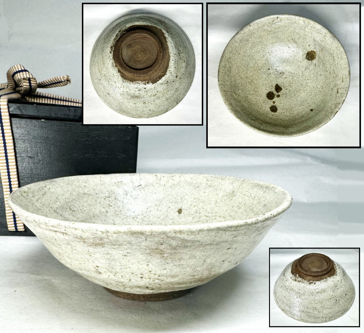 桃山時代 【古唐津】 茶碗 箱付 美品 Yahoo!オークション - 桃山古唐津 斑唐津茶碗 箱付 時代物 古
