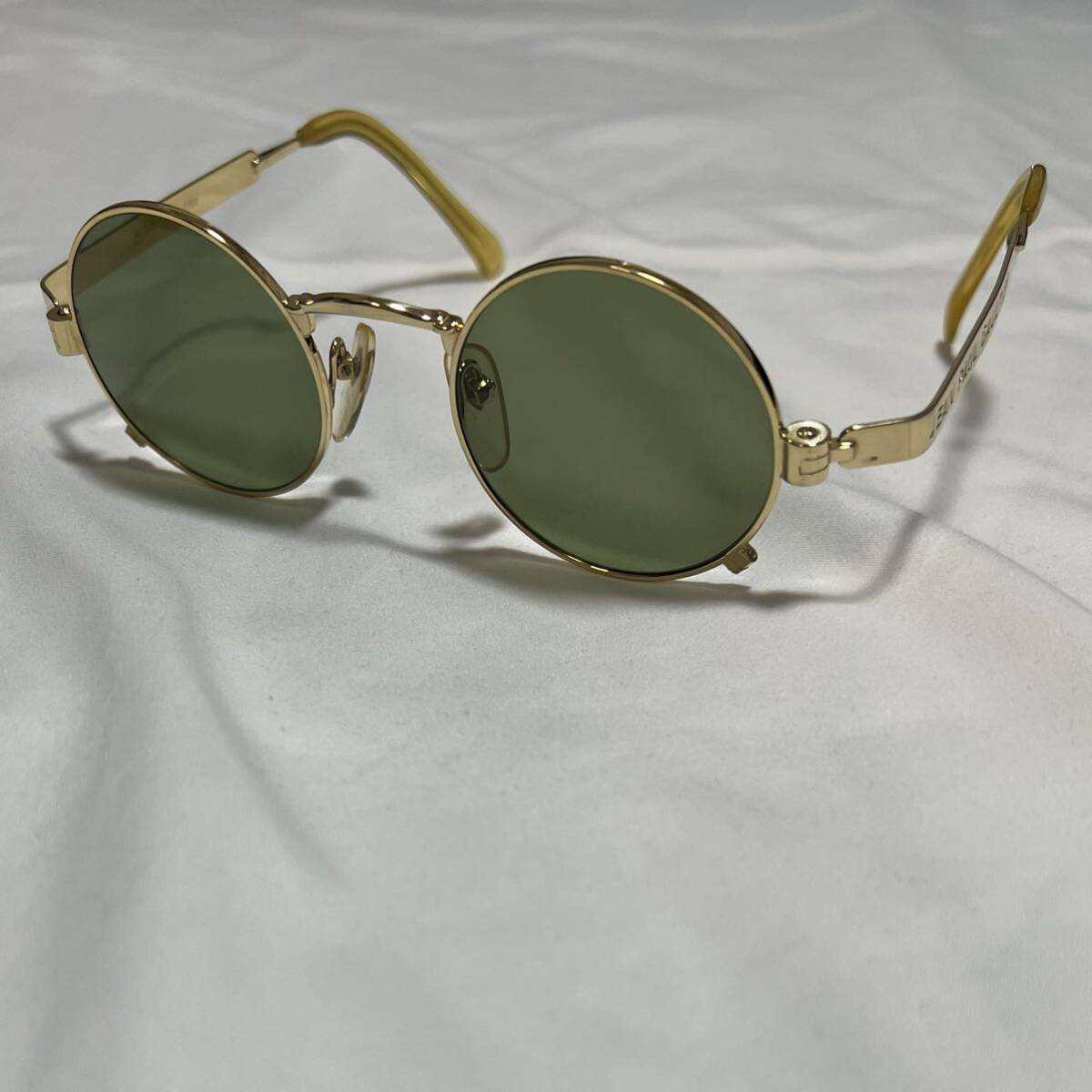 JEAN PAUL GAULTIER サングラス 56-0102 ゴールド グリーン JEAN PAUL GAULTIER サングラス 56-0102 ゴールド グリーン
