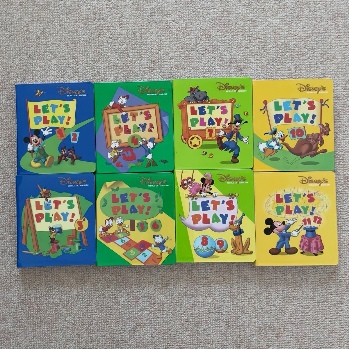 美品 ディズニー英語システム レッツ プレイ Let's Play DVD8枚 美品 ディズニー英語システム レッツ プレイ Let's Play DVD8枚
