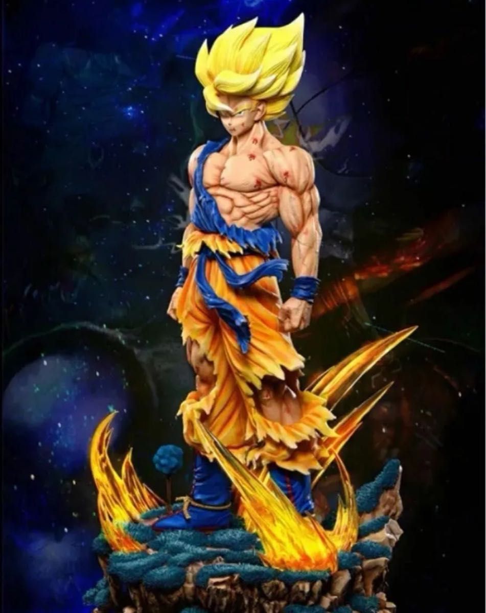 ドラゴンボール・超特大】 孫悟空 ガレージキット フィギュア ドラゴンボール・超特大】 孫悟空 ガレージキット フィギュア
