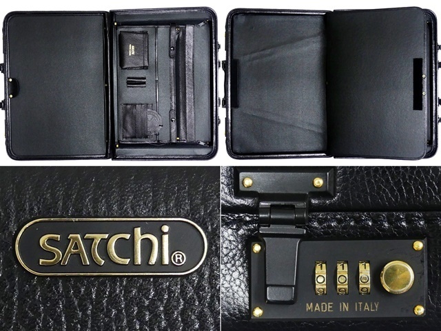即決 イタリア製 SACCHI オールレザートランク サッチ メンズ 黒 即決 イタリア製 SACCHI オールレザートランク サッチ メンズ 黒
