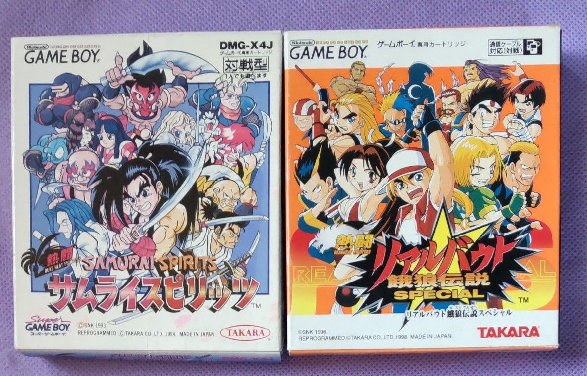 ゲームボーイ ソフト 「熱闘 サムライスピリッツ」 + 「熱闘 ゲームボーイ ソフト 「熱闘 サムライスピリッツ」 + 「熱闘