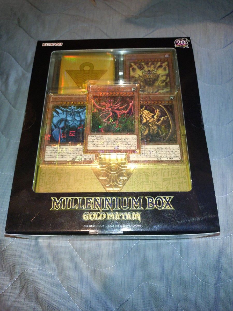 遊戯王 MILLENIUM BOX GOLD EDTION ミレニアムボックス ゴールド 遊戯王 MILLENIUM BOX GOLD EDTION ミレニアムボックス ゴールド