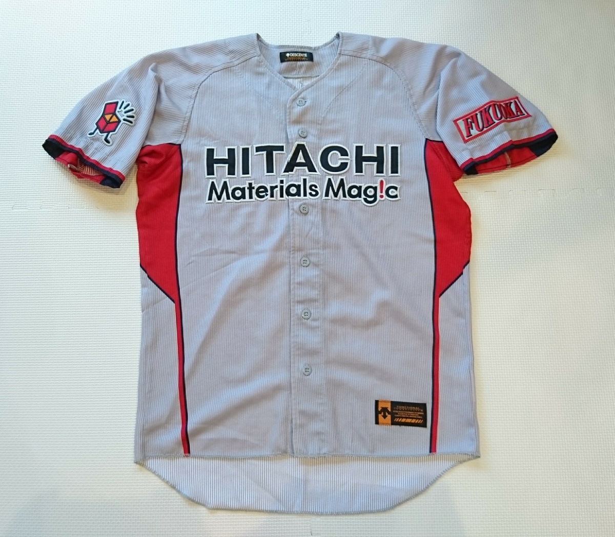 Yahoo!オークション - 福岡 日立金属 HITACHI 野球ユニフォーム Yahoo!オークション - 福岡 日立金属 HITACHI 野球ユニフォーム