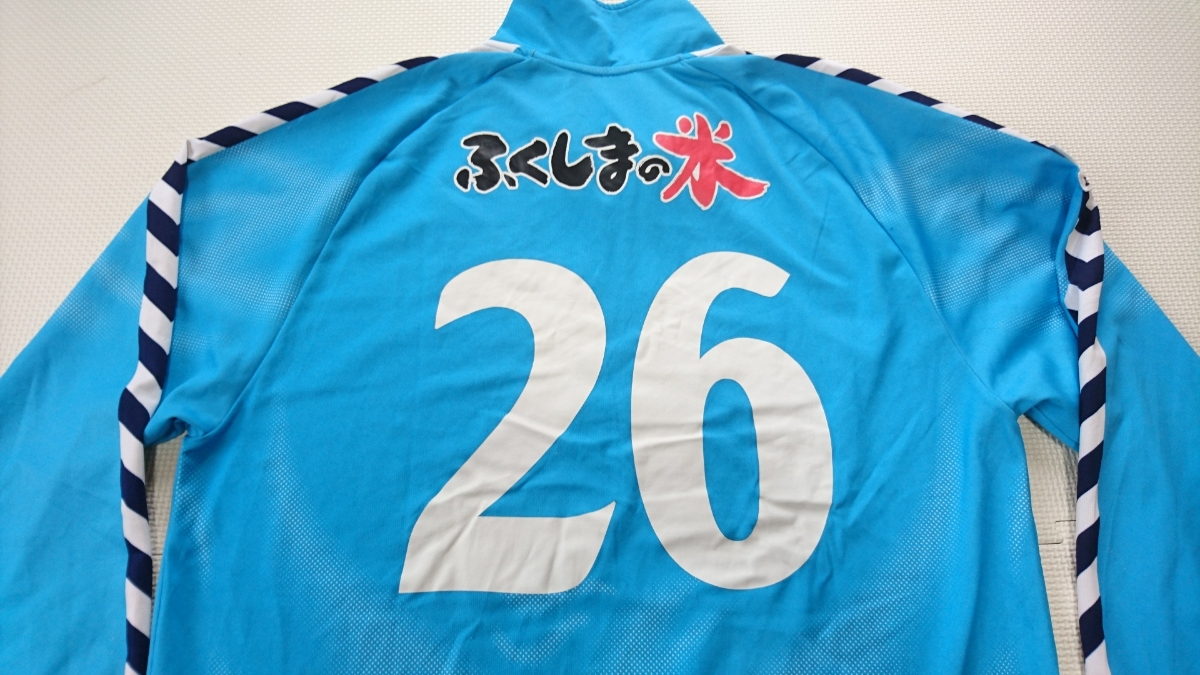 横浜FC YOKOHAMA F.C. 実使用？ 長袖 ユニフォーム hummel ヒュンメル 26番 Jリーグ_画像7