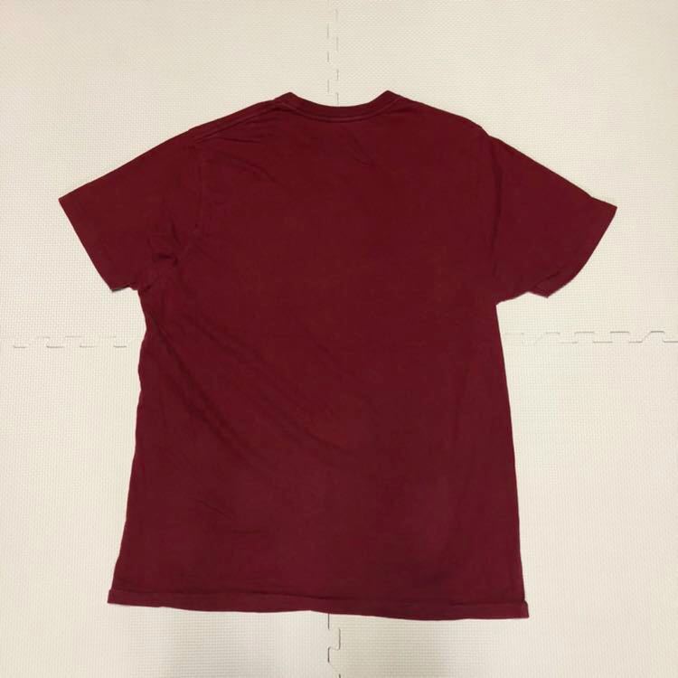 HOLLISTER ホリスター ロゴ 半袖Tシャツ XL 赤_画像2