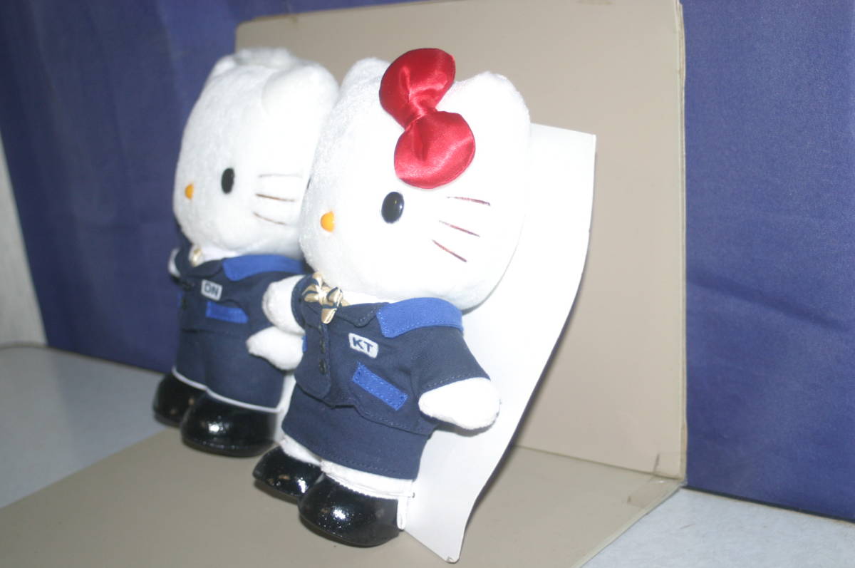  Hello Kitty Kitty & Daniel Daiwa Royal hotel z uniform soft toy set 2005 year 