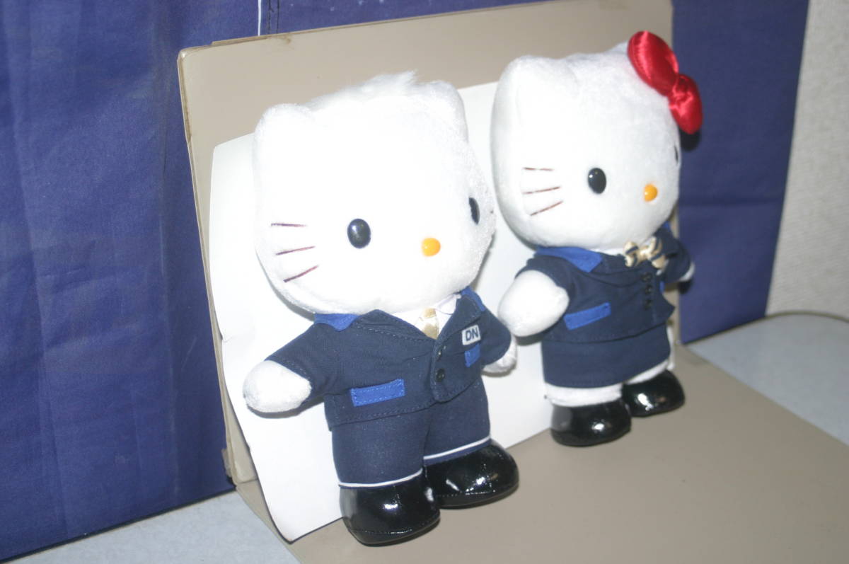  Hello Kitty Kitty & Daniel Daiwa Royal hotel z uniform soft toy set 2005 year 