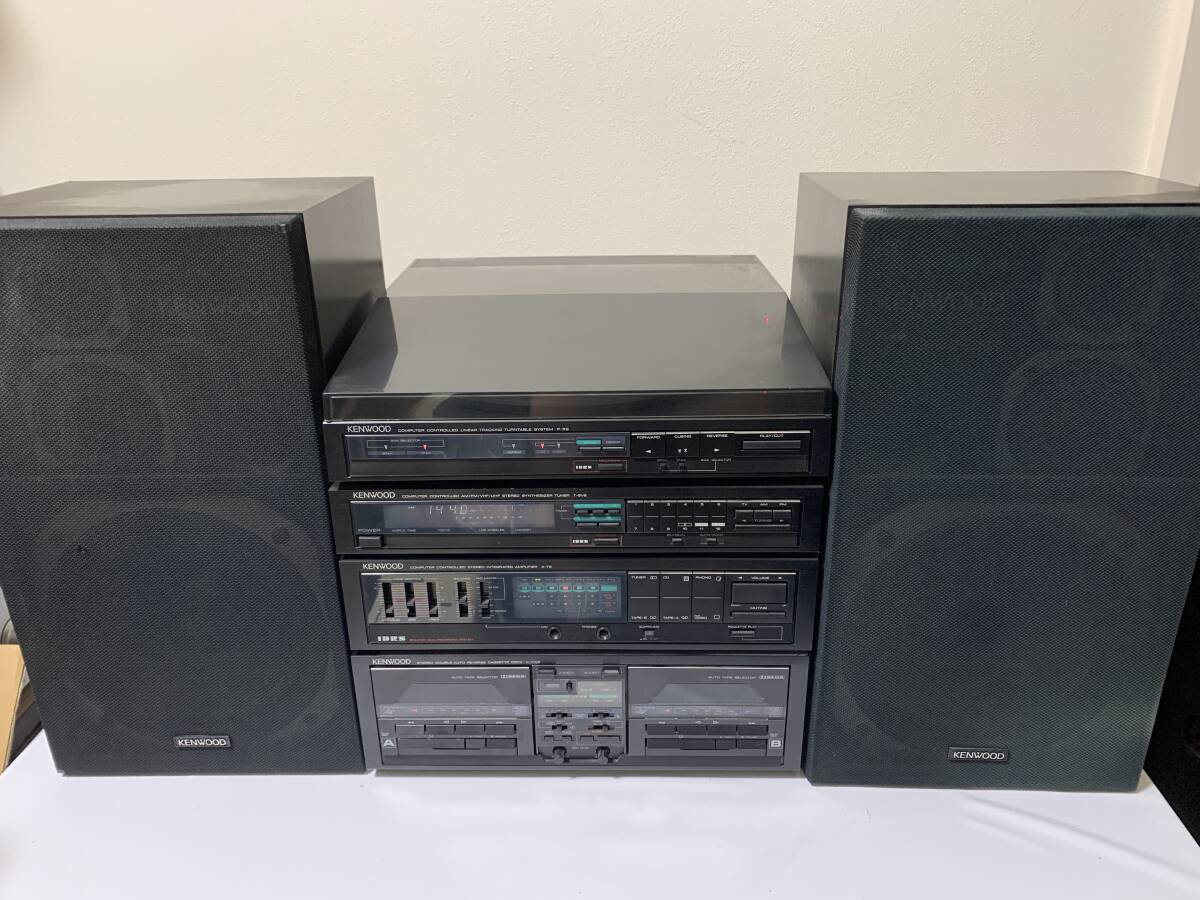 KENWOOD ケンウッド システムコンポ P-5S T-9VS X-7WS A-7S S KENWOOD ケンウッド システムコンポ P-5S T-9VS X-7WS A-7S S