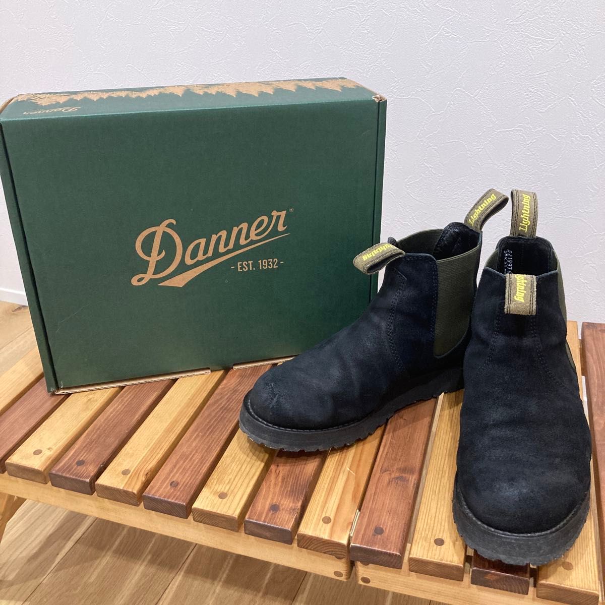 希少 ダナー×ライトニング 別注サイドゴアブーツ Danner 希少 ダナー×ライトニング 別注サイドゴアブーツ Danner