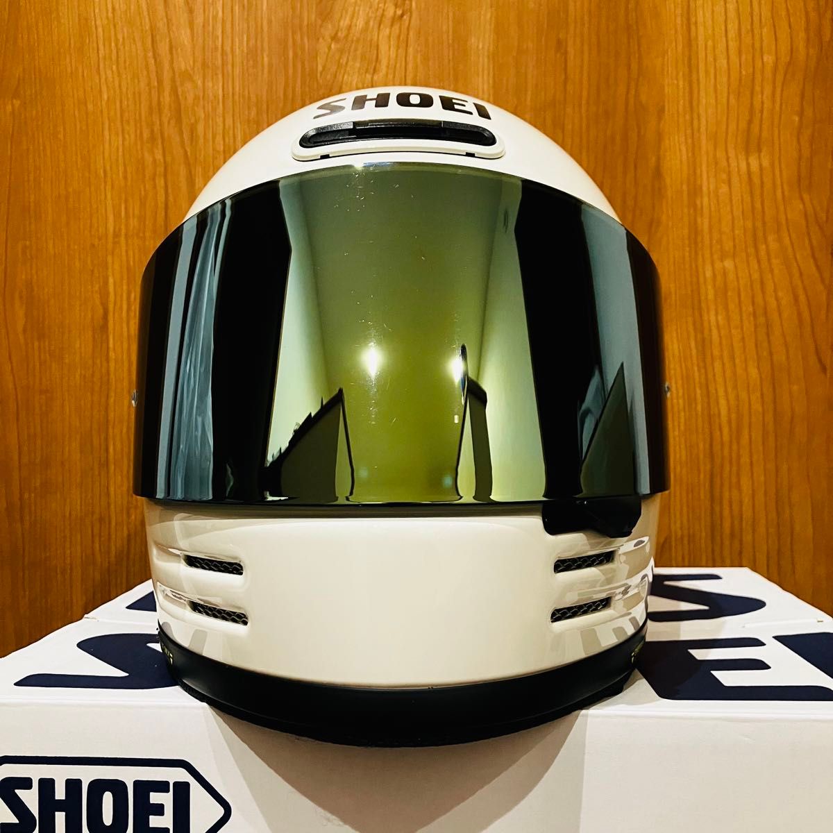 値下げ 美品 SHOEI グラムスター ゴールドミラー&クリア 値下げ 美品 SHOEI グラムスター ゴールドミラー&クリア
