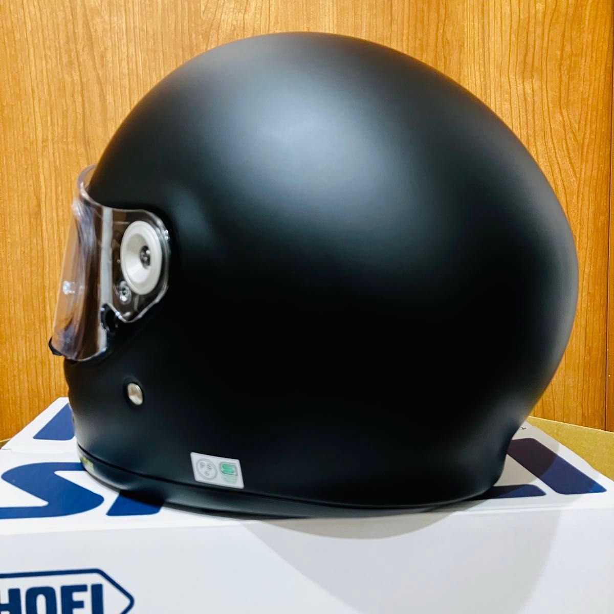 未使用に近い SHOEI グラムスター マットブラック Lサイズ 外箱 未使用に近い SHOEI グラムスター マットブラック Lサイズ 外箱