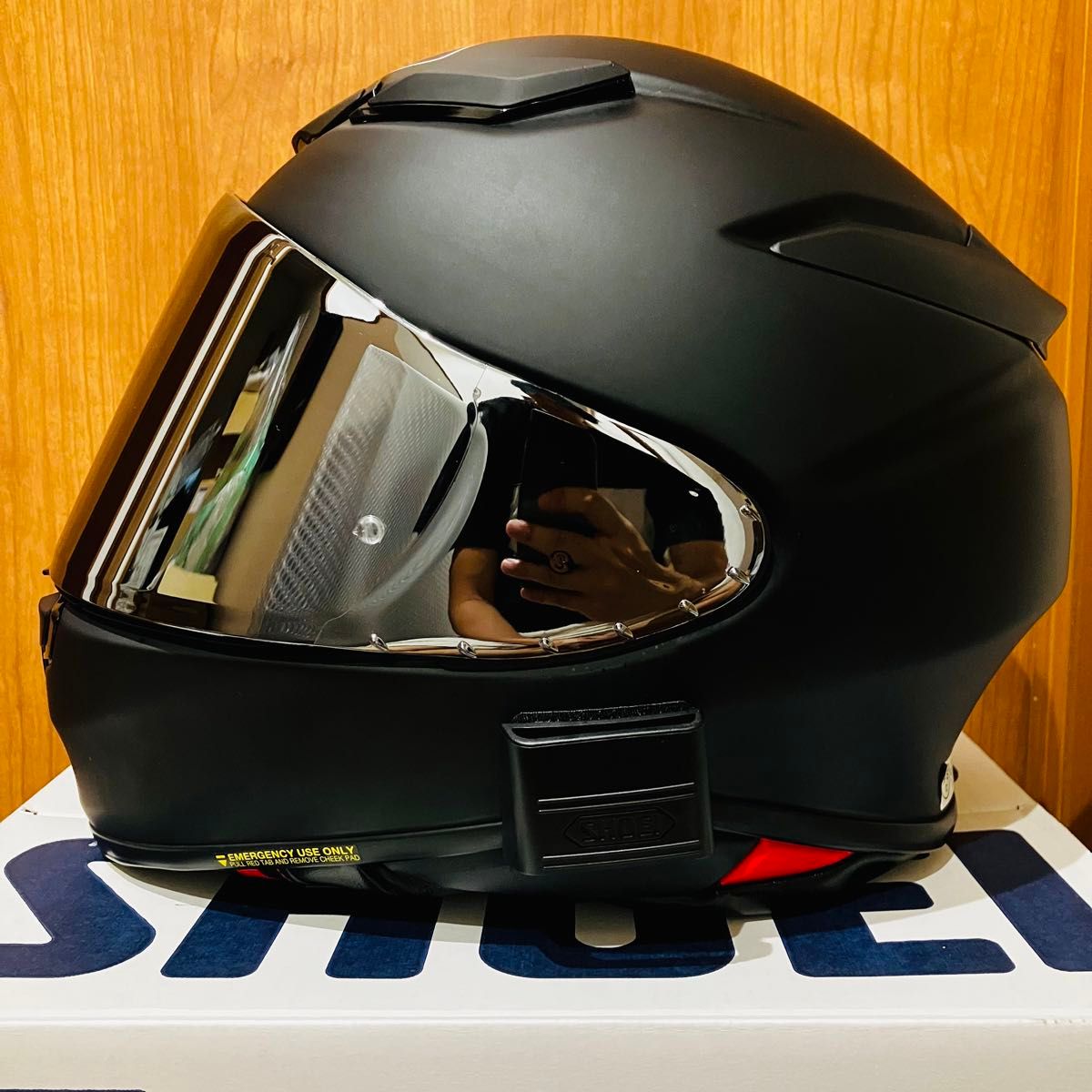値下げ 美品 SHOEI Z-8 新品ミラーシールド&クリアシールド 値下げ 美品 SHOEI Z-8 新品ミラーシールド&クリアシールド