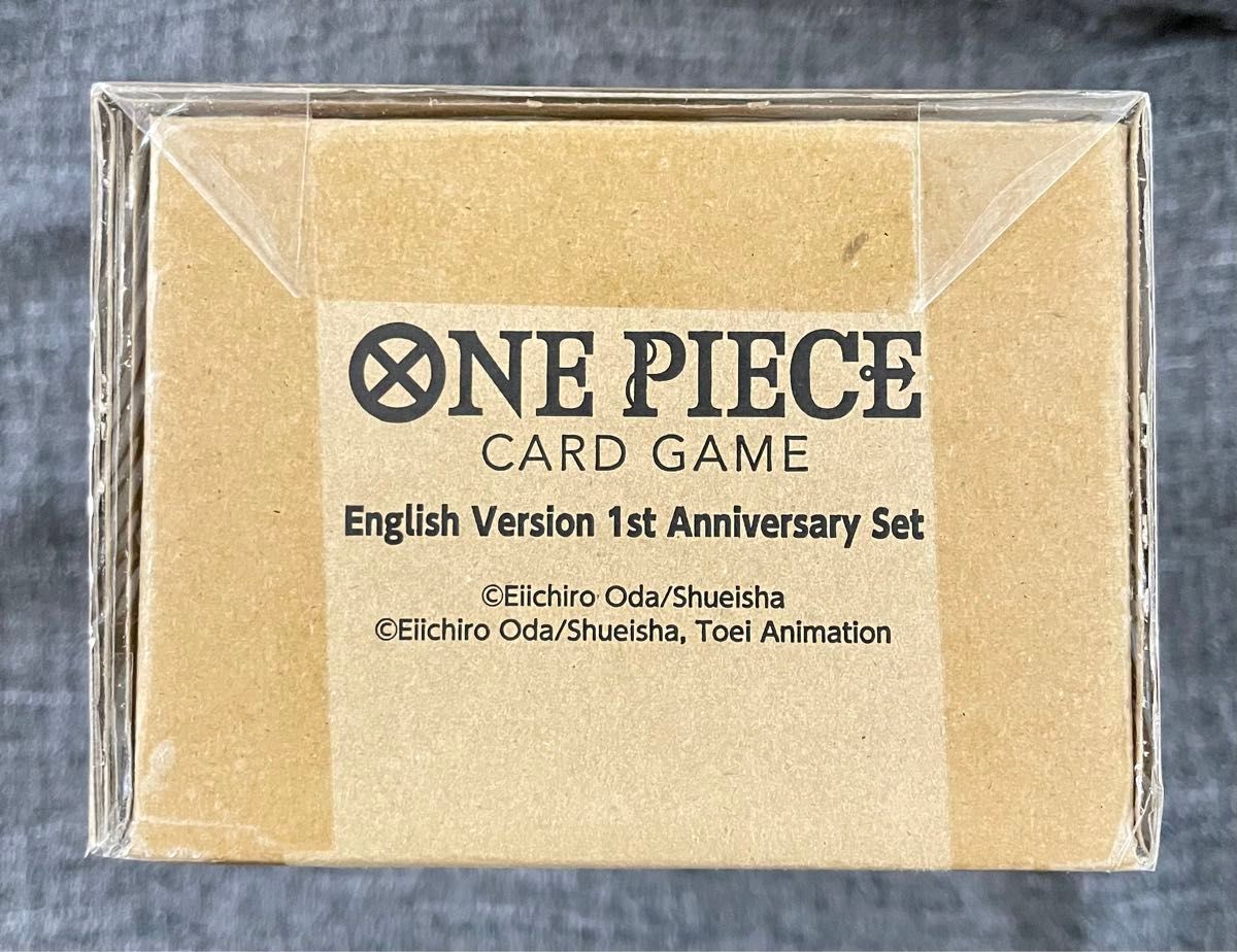新品未開封】英語版 ワンピースカード 1st Anniversary 1周年 新品未開封】英語版 ワンピースカード 1st Anniversary 1周年