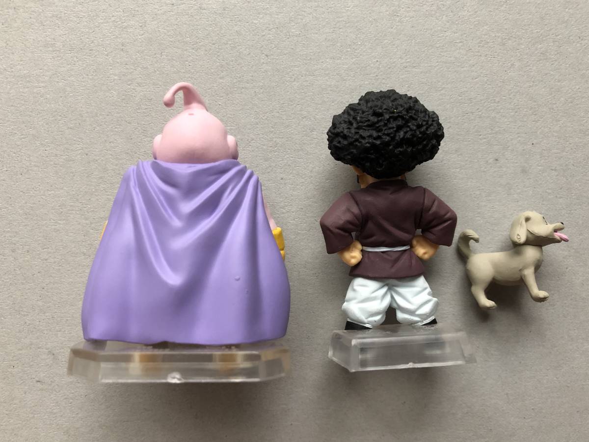 龍珠廣告barge 7魔人buu 原文:ドラゴンボール アドバージ　7　　魔人ブウ&サタン　　　開封品　　　バンダイ　　　