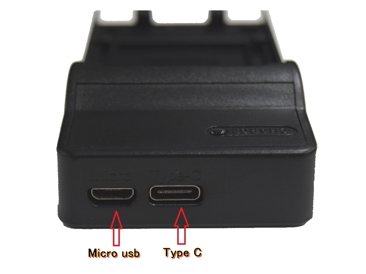 新品 超軽量 SONY ソニー NP-BN1 用 USB Type c 急速 互換充電器 バッテリーチャージャー [ BC-TRX BC-TRN BC-TRN2 ]_画像4