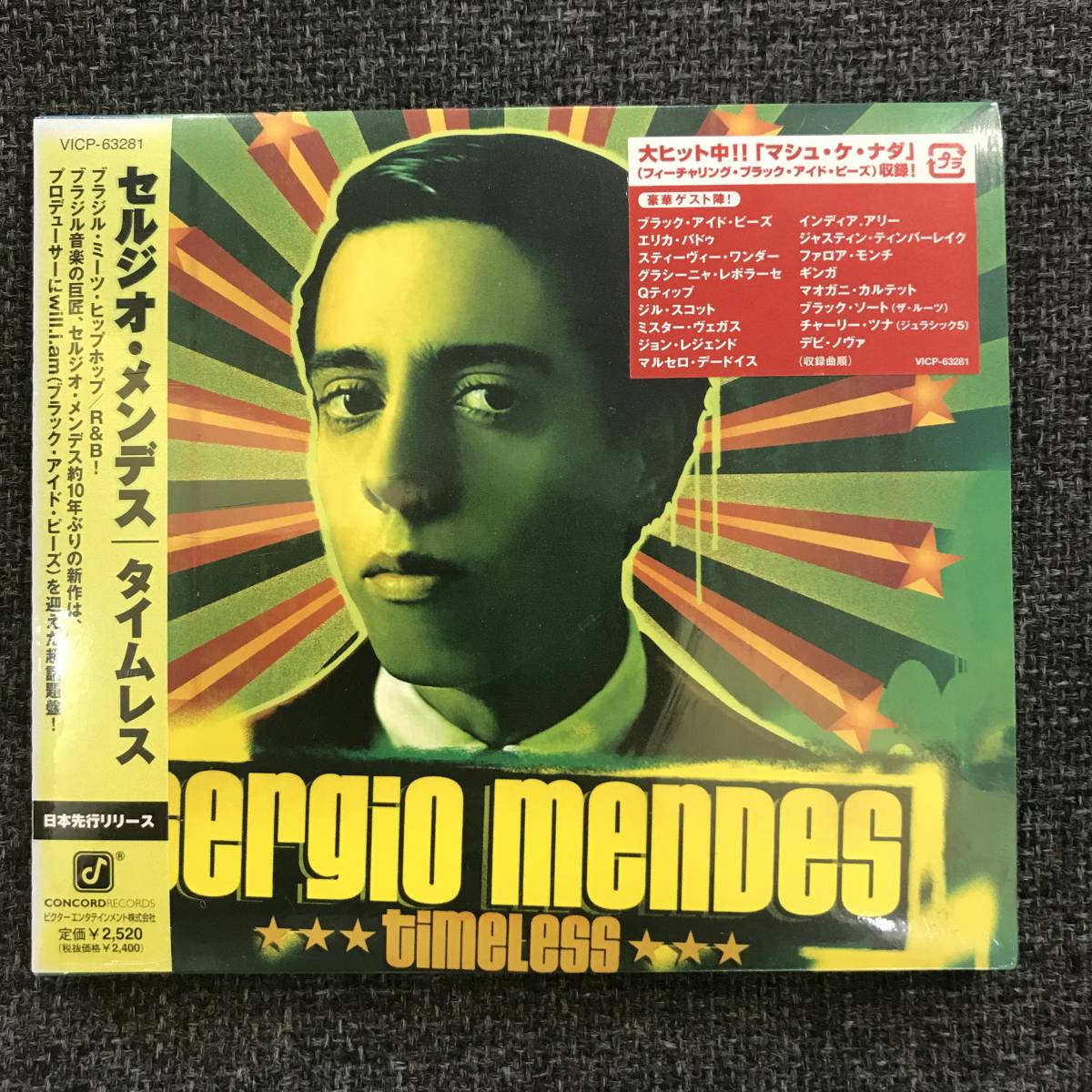 新品未開封CD☆セルジオ・メンデス タイムレス..（2008/03/26）/VICP63281.._画像1