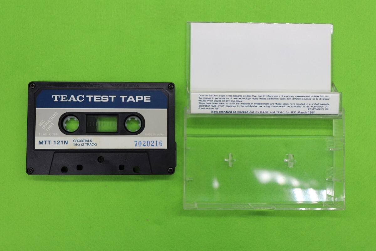 Yahoo!オークション - 希少未使用 7020216 TEAC TEST TAPE MTT Yahoo!オークション - 希少未使用 7020216 TEAC TEST TAPE MTT