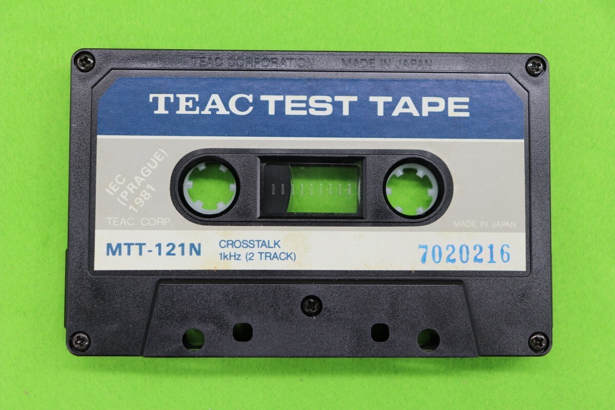 Yahoo!オークション - 希少未使用 7020216 TEAC TEST TAPE MTT Yahoo!オークション - 希少未使用 7020216 TEAC TEST TAPE MTT