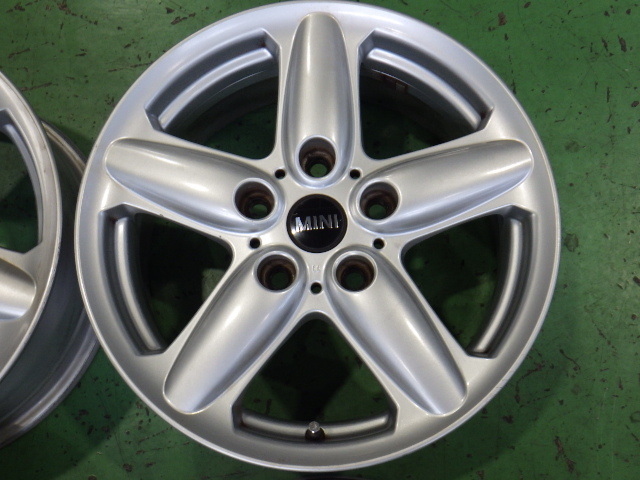 BMW Mini кроссовер колесо 4шт.@16 дюймовый 6.5J +46 5H PCD120 диаметр втулки примерно 73φ оригинальный aluminium [ контрольный номер 9229 RO200] б/у [ большой товар ]