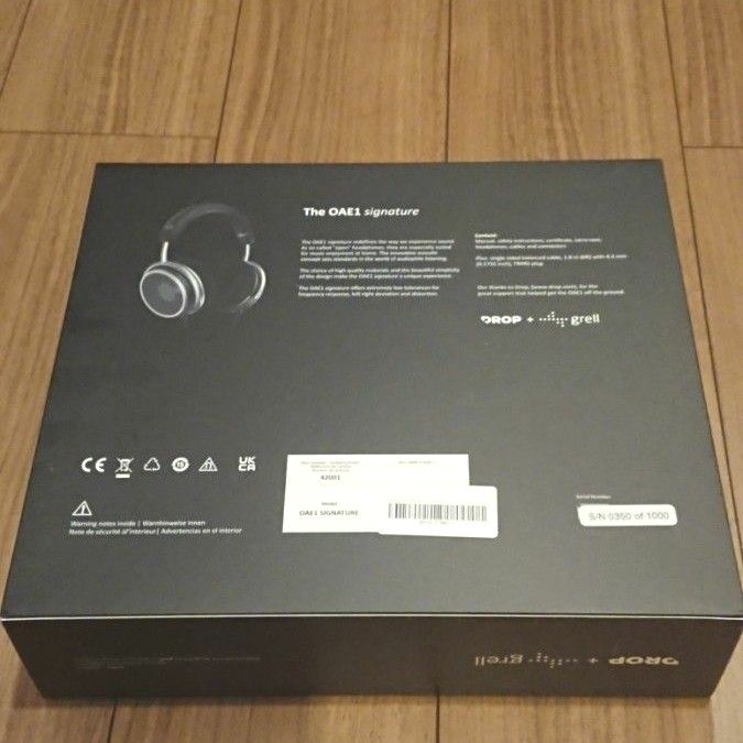 Grell OAE1 signature 未開封 - ヘッドフォン Grell OAE1 signature 未開封 - ヘッドフォン