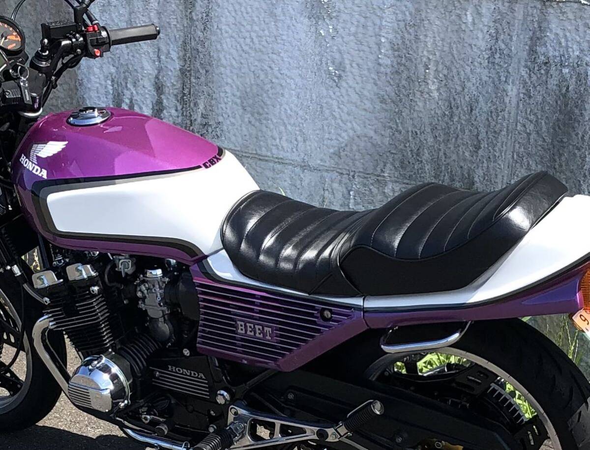 CBX400F 紫白 2型カラー 外装セット 外装一式 純正色替え BEET CBX400F 紫白 2型カラー 外装セット 外装一式 純正色替え BEET