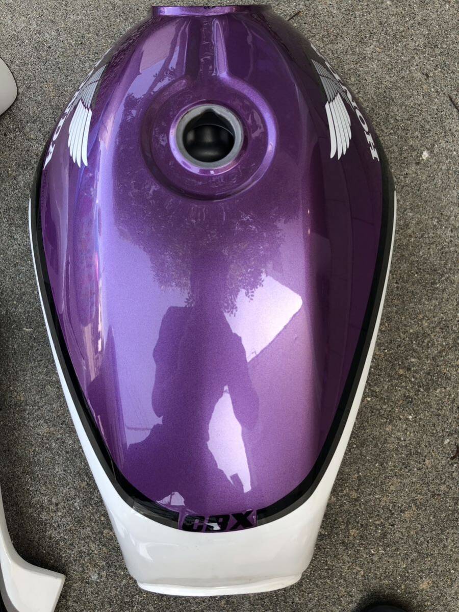CBX400F 紫白 2型カラー 外装セット 外装一式 純正色替え BEET CBX400F 紫白 2型カラー 外装セット 外装一式 純正色替え BEET