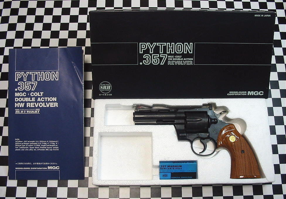 Yahoo!オークション - MGC/COLT コルト パイソン 357マグナム Yahoo!オークション - MGC/COLT コルト パイソン 357マグナム