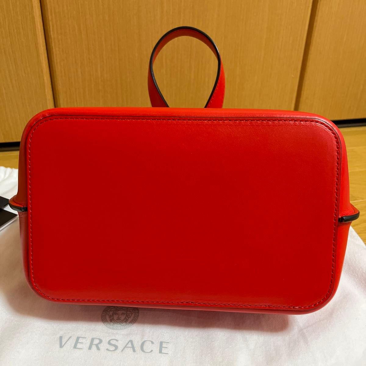大幅値下げ VERSACE VIRTUS バケットバッグ レッド 美品|Yahoo 大幅値下げ VERSACE VIRTUS バケットバッグ レッド 美品|Yahoo