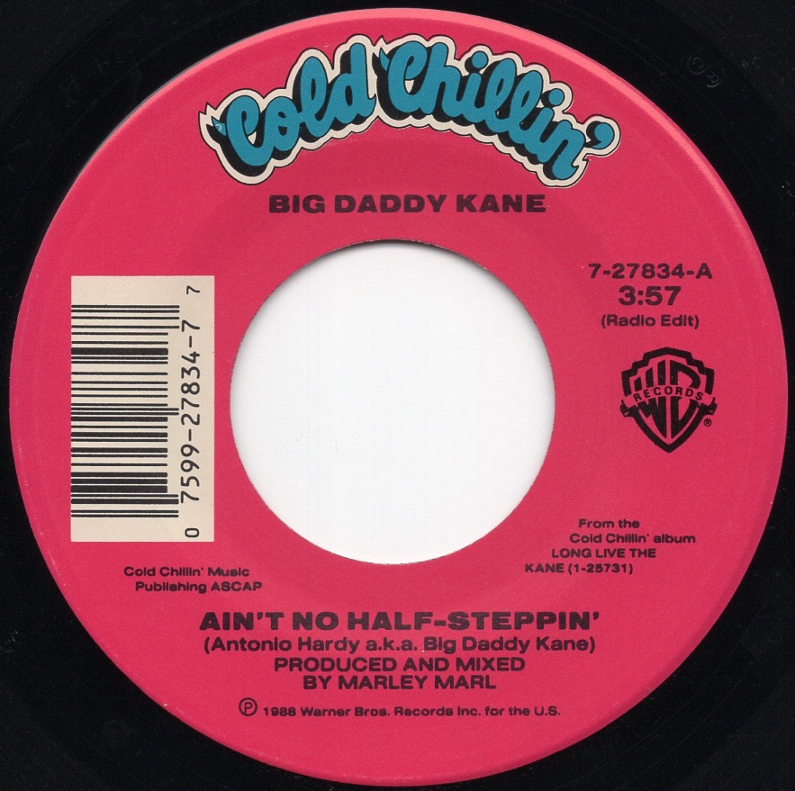 ★試聴★激レア★DJ KOCO★RAP45★ BIG DADDY KANE／AIN'T NO HALF-STEPPIN'／GET INTO IT／7inch 7インチ MURO DEV LARGE KENSEI TUS-ONE_画像3