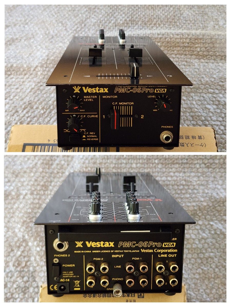送料無料 Vestax PMC-06 pro vca 黒 純正アダプター付き|Yahoo 送料無料 Vestax PMC-06 pro vca 黒 純正アダプター付き|Yahoo