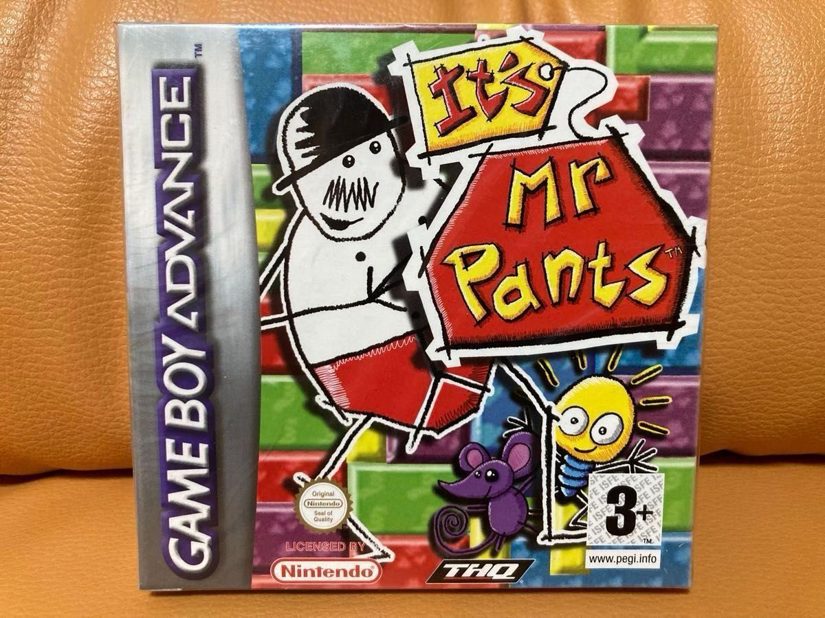 新品 未開封 海外版 日本未発売 IT'S MR. PANTS GBA イッツ・ミスター・パンツ GBA