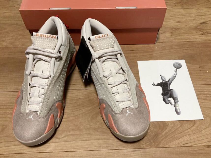 CLOT × AIR JORDAN 14 "TERRACOTTA" DC9857-200 (セピアストーン/デザートサンド/テラブラッシュ)