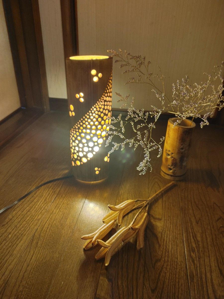 竹灯り 天の川 ハンドメイド bamboo light 竹灯り 天の川 ハンドメイド bamboo light